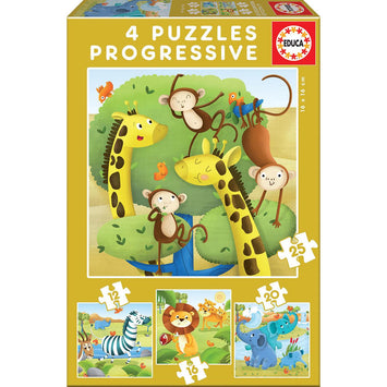 Puzzle animales salvajes