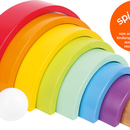 Arco Iris de madera Montessori grande- Small Foot.