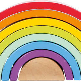 Arco Iris de madera Montessori grande- Small Foot.