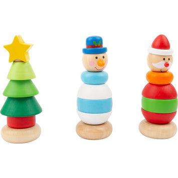 Apilable de Navidad Muñeco de Nieve - El Árbol y Yo