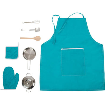 Set de cocina con delantal