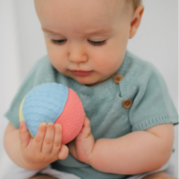 pelota de caucho
