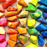 Lápices de colores reciclados Rainbow Rocks - El Árbol y Yo