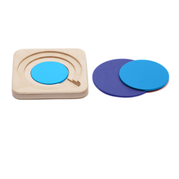 puzzle tondo azul