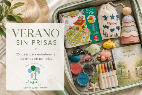 Cómo entretener a los niños en verano sin pantallas: 25 ideas