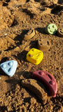 4 Moldes eco de caritas para arena