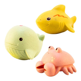 3 animales de baño