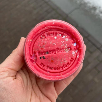 Plastilina ecológica con purpurina