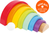 Arco Iris de madera Montessori grande- Small Foot.
