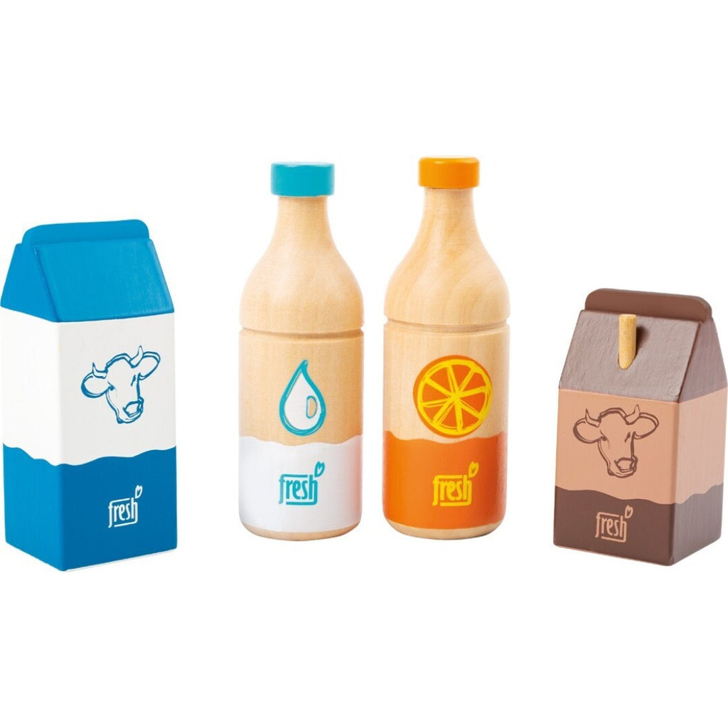 Set de bebidas Fresh de madera. Juego simbólico. Small Foot. + 2 años.
