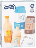 Set de bebidas Fresh de madera. Juego simbólico. Small Foot. + 2 años.