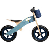 Bicicleta de aprendizaje Avión de papel azul