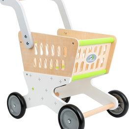 Carrito de la compra de madera TREND, Small Foot. + 24 meses