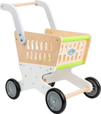 Carrito de la compra de madera TREND, Small Foot. + 24 meses