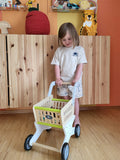 Carrito de la compra de madera TREND, Small Foot. + 24 meses