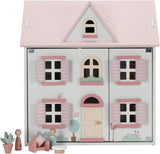 Casa de muñecas de madera blanca FSC- Little Dutch
