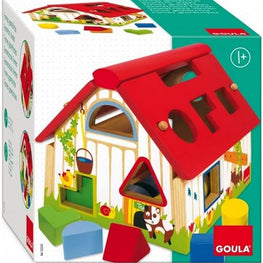 Casita de Madera con Encajables Goula JUMBO | +12 meses
