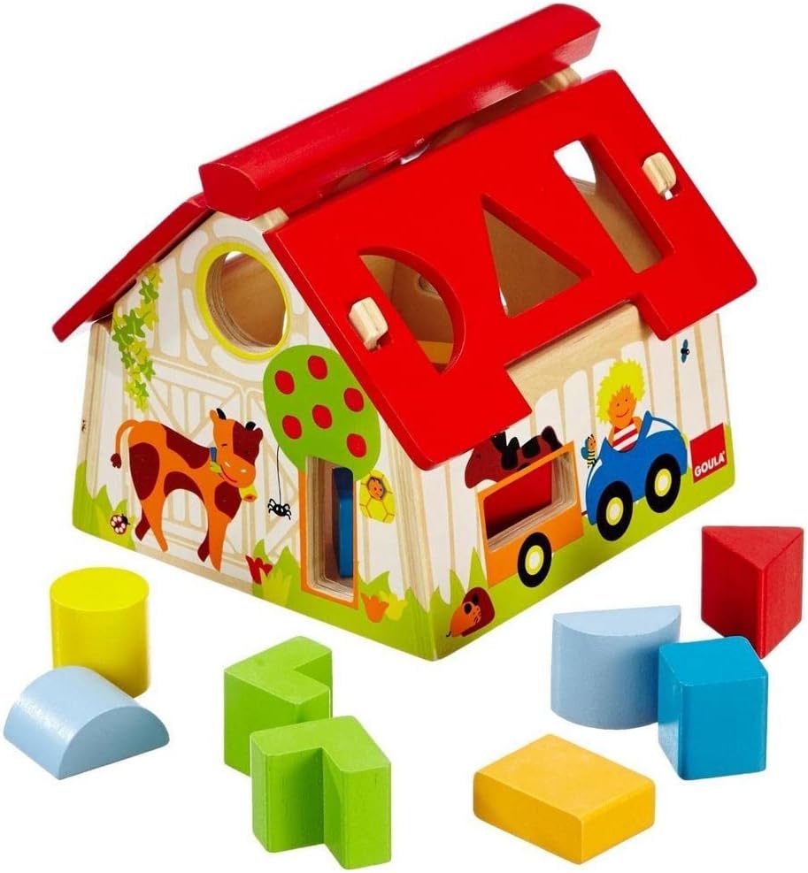 Casita de Madera con Encajables Goula JUMBO | +12 meses