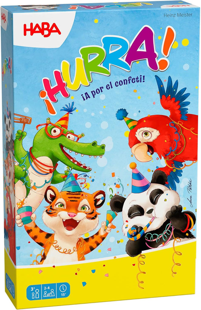 Hurra! - Juego cooperativo de clasificación y velocidad. +4 años
