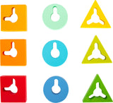 Juego de motricidad Formas y Colores de madera -Small Foot