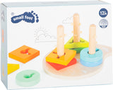 Juego de motricidad Formas y Colores de madera -Small Foot