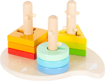 Juego de motricidad Formas y Colores de madera -Small Foot