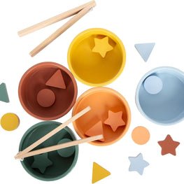 Juego de Clasificación de Madera inspiración Montessori Small Foot | +12 meses
