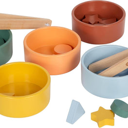 Juego de Clasificación de Madera inspiración Montessori Small Foot | +12 meses