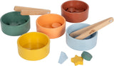 Juego de Clasificación de Madera inspiración Montessori Small Foot | +12 meses