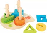 Juego de motricidad Formas y Colores de madera -Small Foot
