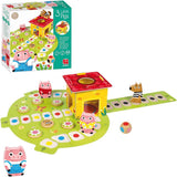 Los tres cerditos Juego cooperativo GOULA. + 2 años.