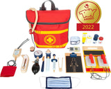 Mochila de Médico de Juguete con Accesorios | Juego Simbólico +3 años