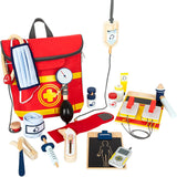 Mochila de Médico de Juguete con Accesorios | Juego Simbólico +3 años
