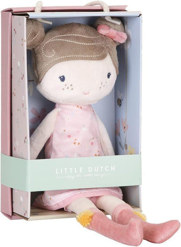 Muñeca blandita 35 cms rosa-Little Dutch