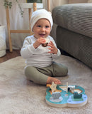 Puzle de Animales Safari 3D de madera con Sonido| Small Foot. +12 meses