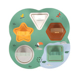 Puzle de Animales Safari 3D de madera con Sonido| Small Foot. +12 meses