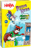Rhino Hero Missing Match Missing Match | HABA | Juego de memoria y observación +4 | Atención y agilidad mental