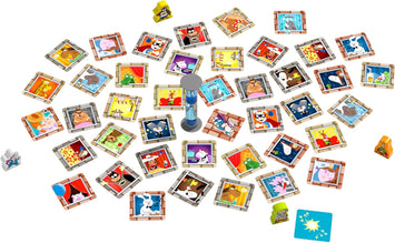 Rhino Hero Missing Match Missing Match | HABA | Juego de memoria y observación +4 | Atención y agilidad mental