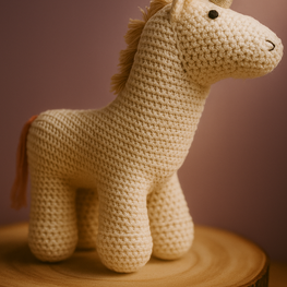 unicornio de punto suave