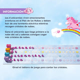 Juego Unicornio Destello. El tesoro de las nubes. +3 años