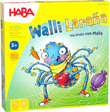 Walli la Araña | HABA | Juego +3 | Coordinación, colores y atención