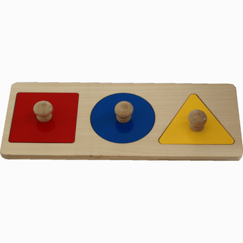 Puzle figuras geométricas Montessori - El Árbol y Yo