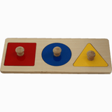 Puzle figuras geométricas Montessori - El Árbol y Yo