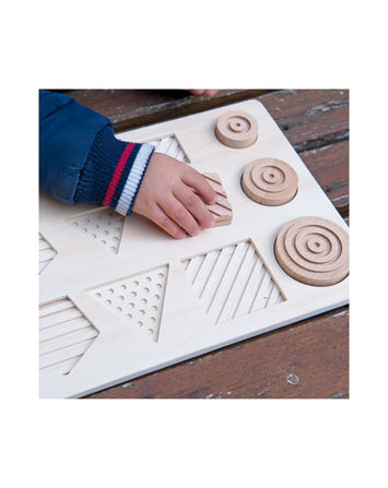 Puzzle sensorial Geo Shapes - El Árbol y Yo