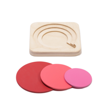 Puzzle Tondo Rojo - El Árbol y Yo